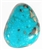 NATURAL MORENCI TURQUOISE CABOCHON 28 cts