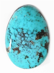 NATURAL MORENCI TURQUOISE CABOCHON 22.5 cts