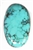 NATURAL MORENCI TURQUOISE CABOCHON 26 cts