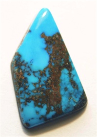 NATURAL MORENCI TURQUOISE CABOCHON<SPAN style="COLOR: #ff0000; FONT-WEIGHT: bold">*SOLD*</SPAN></SPAN>