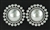LOVELY ARTIE YELLOWHORSE STERLING EARRINGS