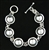 LOVELY ARTIE YELLOWHORSE STERLING LINK BRACELET