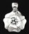 ARTIE YELLOWHORSE STERLING SILVER FLOWER PENDANT
