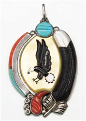 LOVELY DON DEWA FLYING EAGLE PENDANT