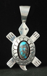 DANNY JACKSON SHADOW BOX TURTLE PENDANT