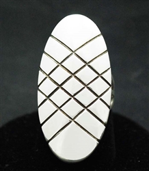 DANNY JACKSON STERLING DOMED SILVER RING