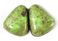 BEAUTIFUL GASPEITE MATCHED PAIR 8.5 CTS