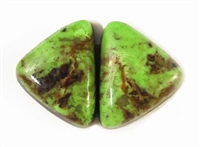 BEAUTIFUL GASPEITE MATCHED PAIR 7.5 CTS