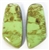 BEAUTIFUL GASPEITE MATCHED PAIR 16.5 CTS
