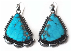 JACOB MORGAN MORENCI TURQUOISE EARRINGS