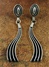 BEAUTIFUL JACK TOM SILVER EARRINGS<SPAN style="COLOR: #ff0000; FONT-WEIGHT: bold">*SOLD*</SPAN></SPAN>