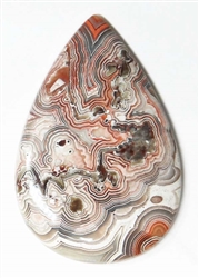 BEAUTIFUL MEXICAN LACE AGATE CABOCHON 43 cts