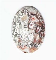 BEAUTIFUL MEXICAN LACE AGATE CABOCHON 15 cts