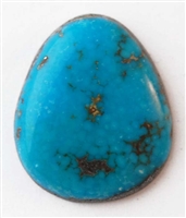 NATURAL MORENCI TURQUOISE CABOCHON 18 cts