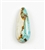 NATURAL ROYSTON TURQUOISE CABOCHON 12.5cts