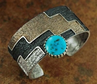 MARK ROANHORSE MORENCI TURQUOISE BRACELET