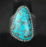 OLIN TSINGINE WEBBED BISBEE TURQUOISE RING