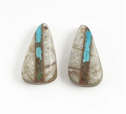 NATURAL RIBBON ROYSTON CABOCHONS 10cts