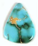 NATURAL ROYSTON TURQUOISE CABOCHON 18.5cts