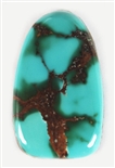 NATURAL ROYSTON TURQUOISE CABOCHON 17cts