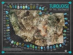 TURQUOISE OF THE SOUTHWEST MAP