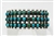 EARLY NAVAJO TURQUOISE ROW BRACELET