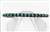 Early Zuni Turquoise Row Bracelet
