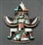 Vintage Homer Vacit & Little Joe Begay Knifewing Pin