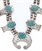 Wonderful Chip Inlay Squash Design Necklace