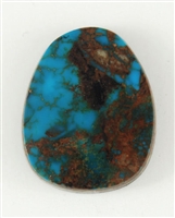 NATURAL PILOT MOUNTAIN TURQUOISE CABOCHON 17.5cts