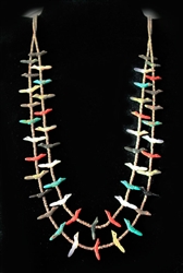 LOVELY DINAH GASPER TINY BIRD FETISH NECKLACE