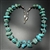 NATURAL KINGMAN TURQUOISE NUGGET NECKLACE
