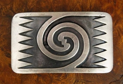 HOPI WALLIE SEKAYUMPTEWA BELT BUCKLE