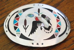 EDAAKIE FAMILY MALLARD DUCK INLAID BUCKLE