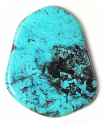 NATURAL BLUE DIAMOND TURQUOISE CABOCHON 78.5 cts