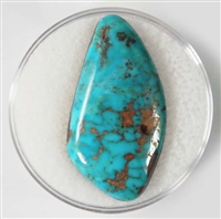 NATURAL BLUE GEM TURQUOISE CABOCHON 9 cts