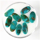 NATURAL BLUE GEM TURQUOISE CABOCHON 4 cts