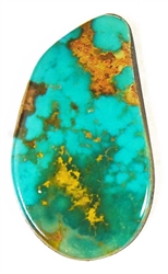 NATURAL PILOT MOUNTAIN TURQUOISE CABOCHON 16 cts