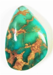 NATURAL PILOT MOUNTAIN TURQUOISE CABOCHON 28 cts