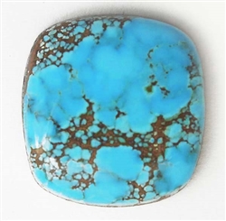 NATURAL #8 TURQUOISE CABOCHON 22 cts