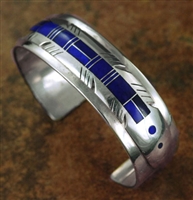 BEAUTIFUL BENSON MANYGOATS LAPIS BRACELET