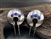 VINTAGE NAVAJO HAIR PIN ORNAMENTS SET OF 2