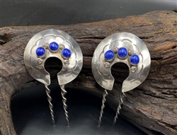 VINTAGE NAVAJO HAIR PIN ORNAMENTS SET OF 2