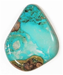 NATURAL NACOZARI TURQUOISE CABOCHON 59 cts