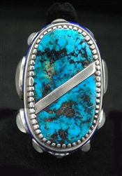 IMPOSING EVELI SABATIE TURQUOISE RING