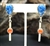 VERNON BEGAY DENIM LAPIS/CORAL EARRINGS