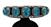 Fred Peshlakai Lone Mountain Row Bracelet