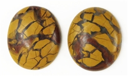 STONE CANYON  AGATE PAIR 14 cts