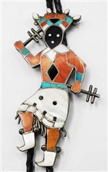 Vintage Zuni Apache Gahn Dancer bolo