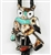Vintage Zuni Owl Bolo Tie